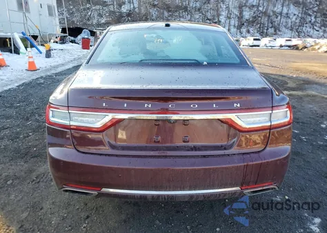 2017 Lincoln Continental Select from USA, damaged, VIN 1LN6L9TP0H5605094